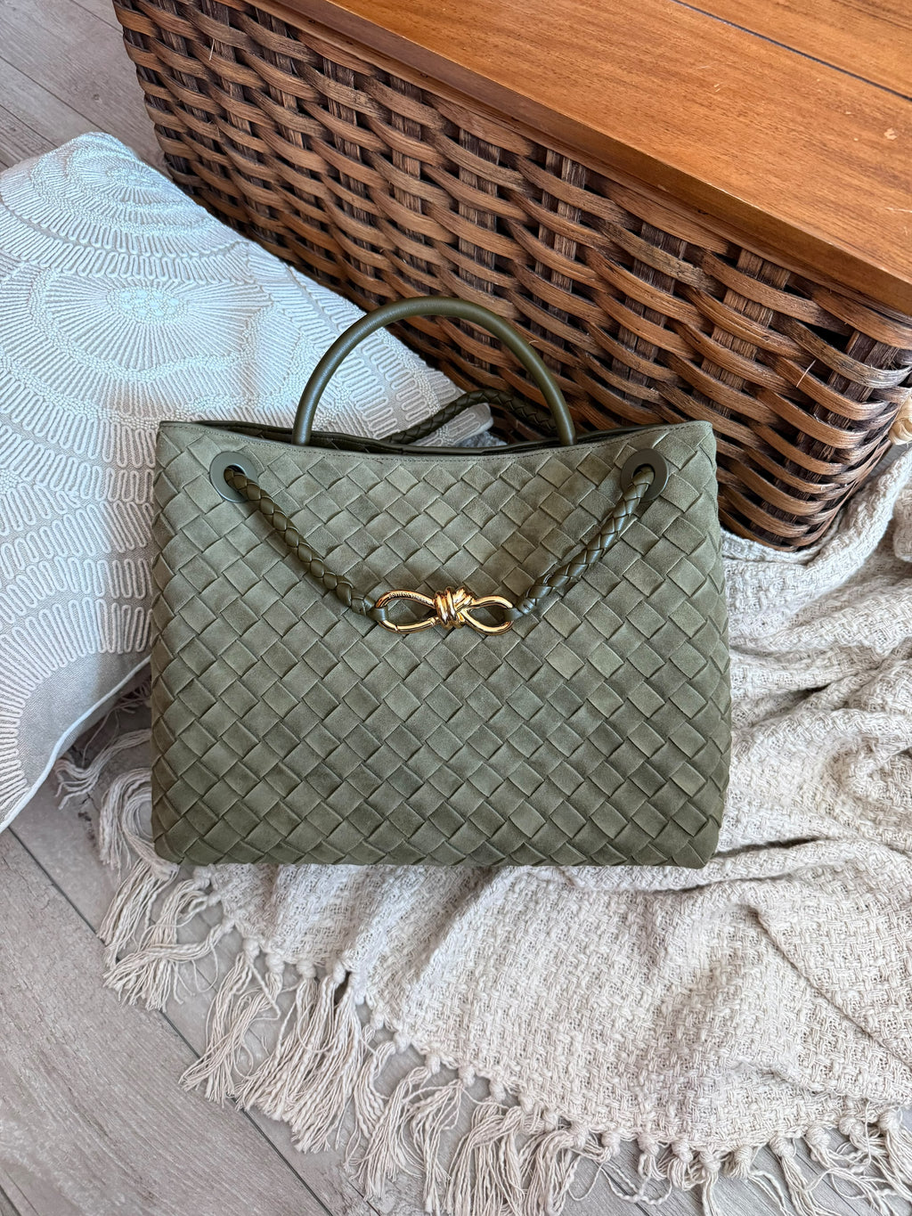 Bottega Veneta Andiamo Tote
