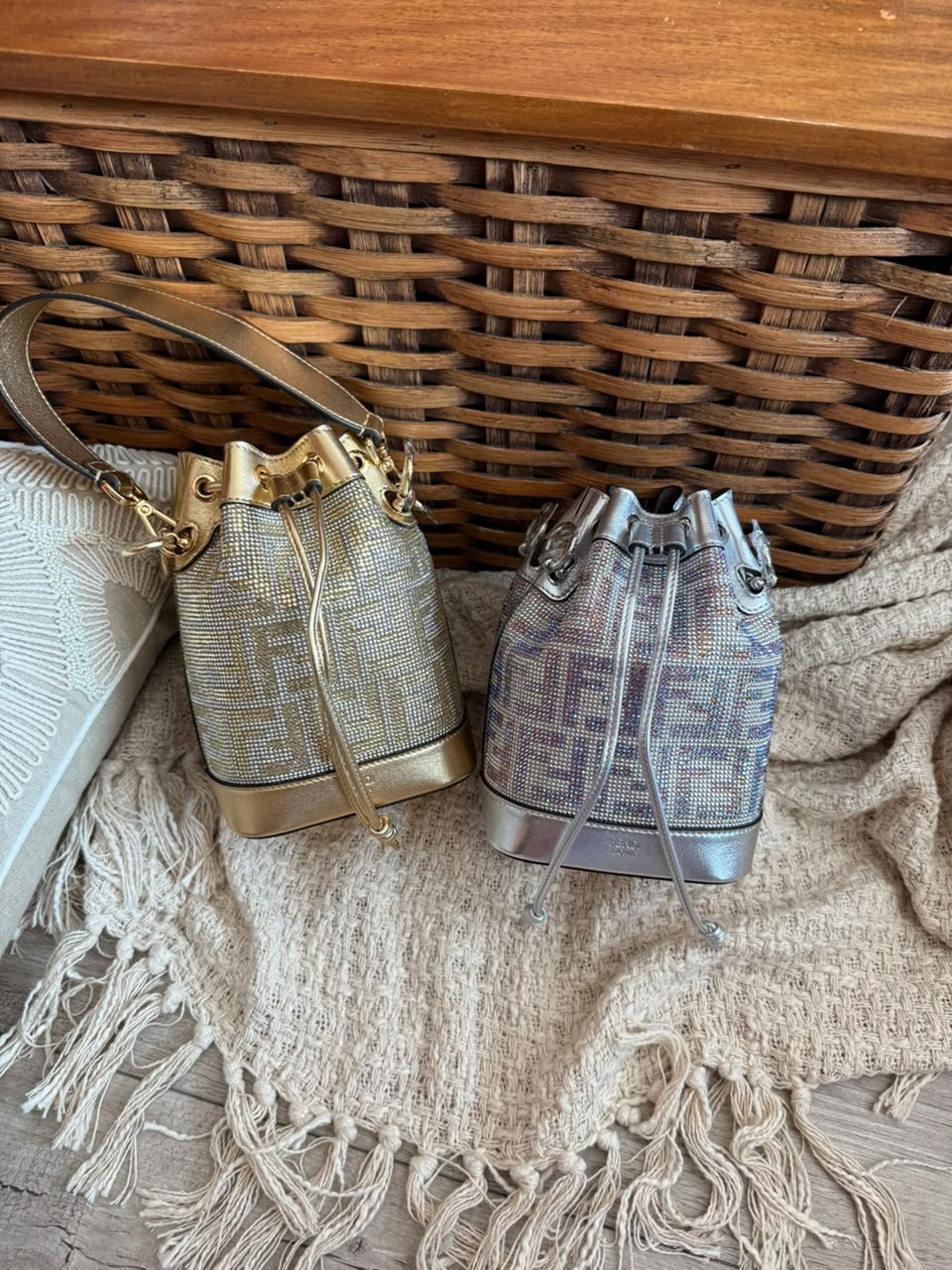 Fendi Mon Tresor Bucket Bag