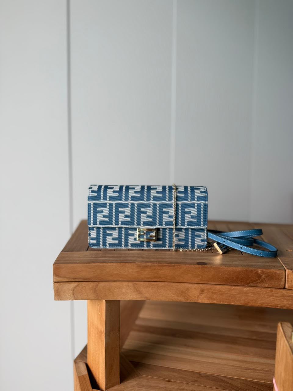 Fendi Baguette Chain Wallet