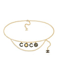 Chanel Gold-Tone Metal & Resin