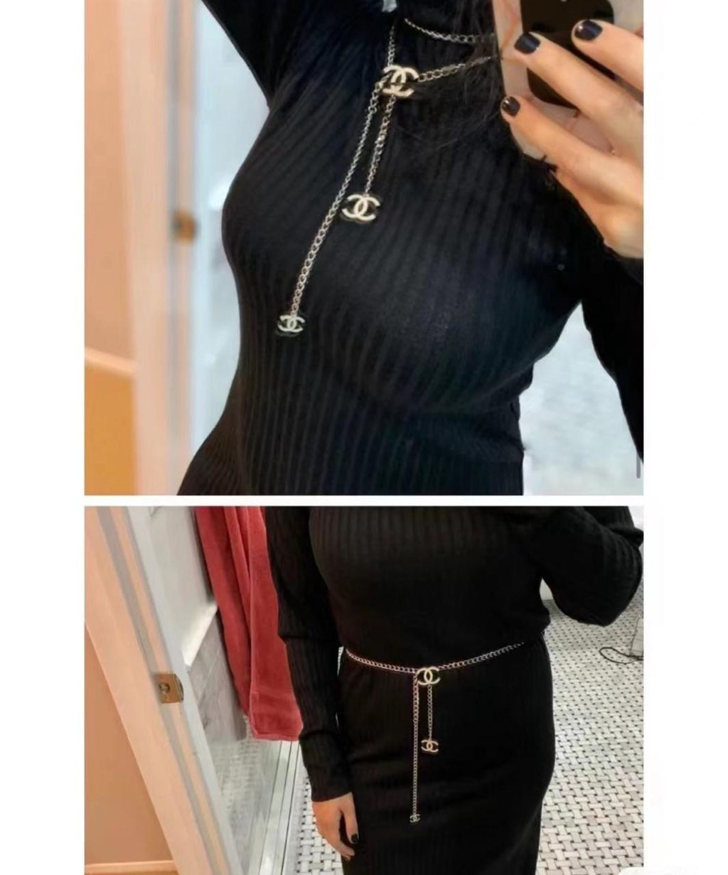 Chanel-Tone Metal & Resin