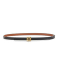 Loewe Anagram Slim Leather Belt