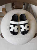 Hermès Chypre Suede Sandals