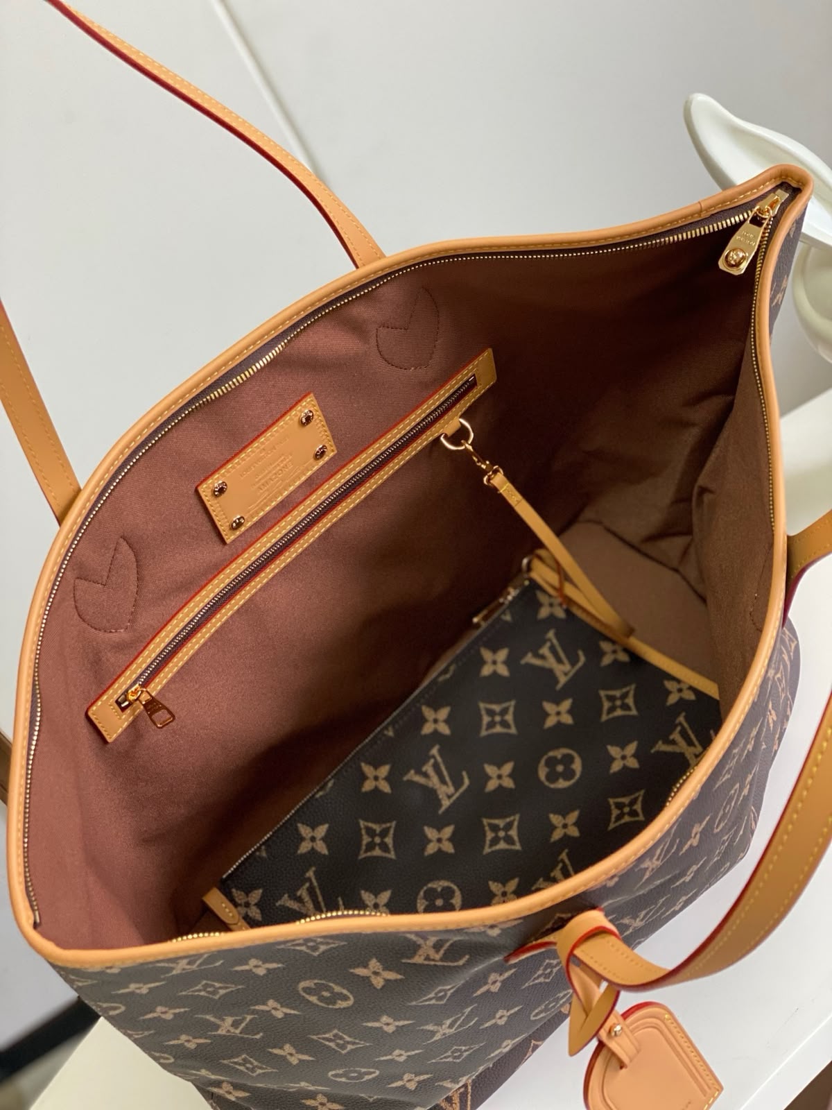 Louis Vuitton Monogram Canvas Neverfull Tote Bag 41 cm