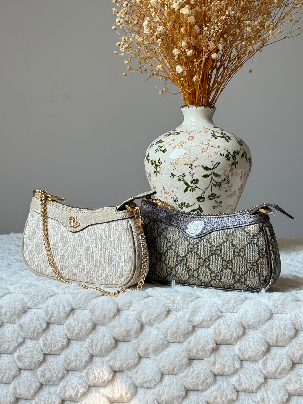 Gucci Ophidia Mini GG Supreme Chain Shoulder Bag