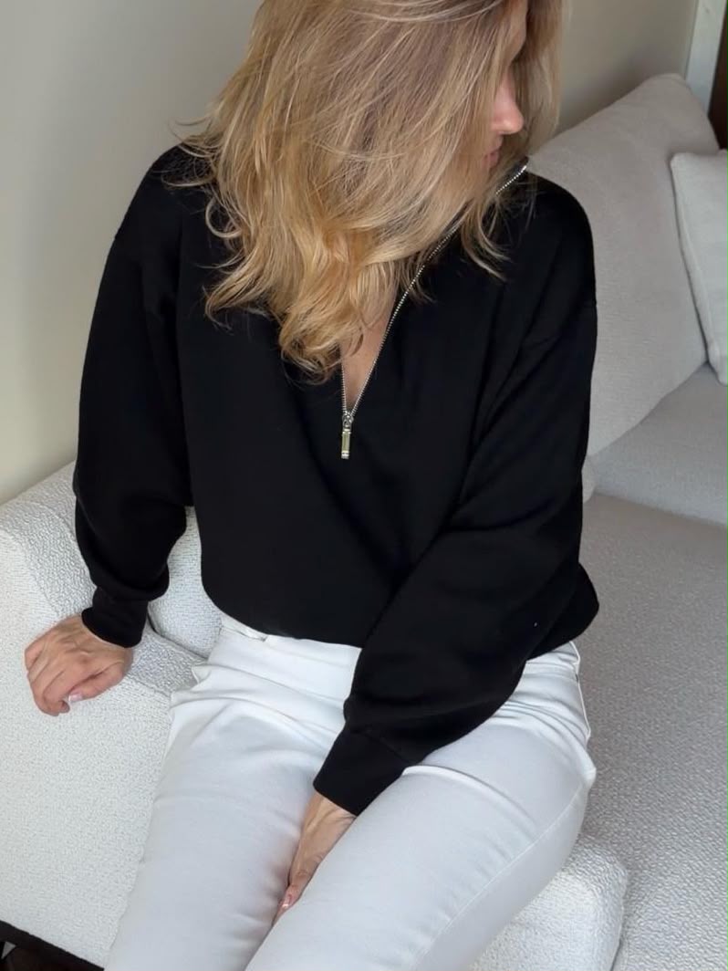 Chanel Half-Zip CC Logo Knit Sweater & Shoulder Bag Collection