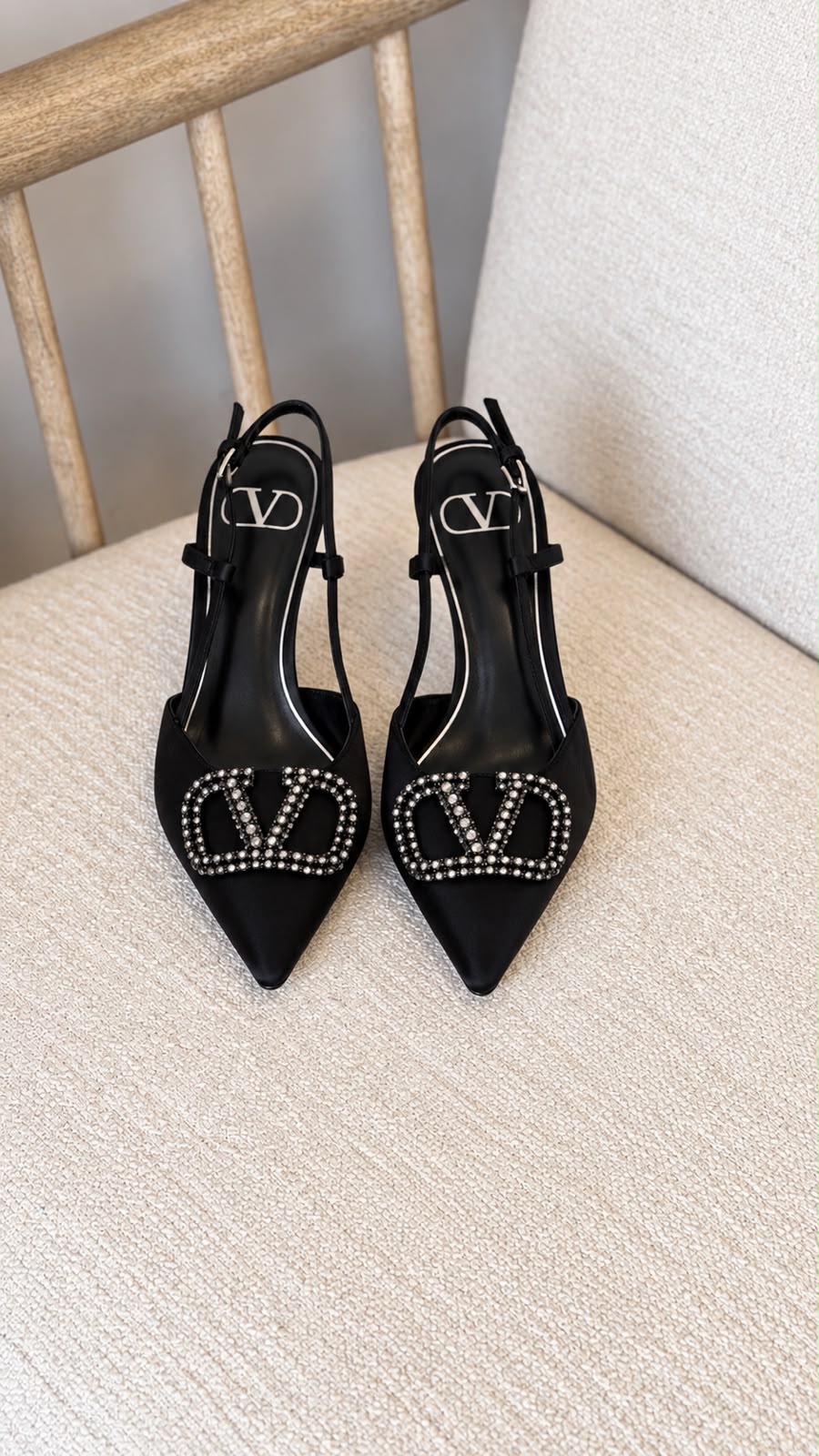 Valentino Garavani VLogo Signature Rhinestone