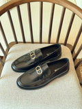 Dior Granville Black Polished Leather Loafer