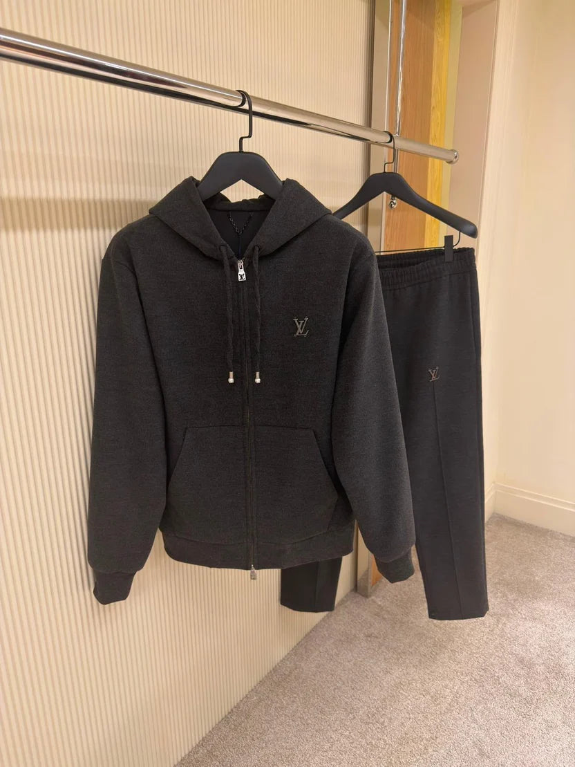 Louis Vuitton Embroidered LV Initial Double Face Cashmere Tracksuit