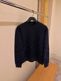 Louis Vuitton Monogram Mix Cashmere Crewneck