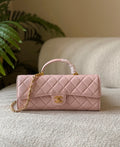 Chanel Top Handle East-West Flap Bag
