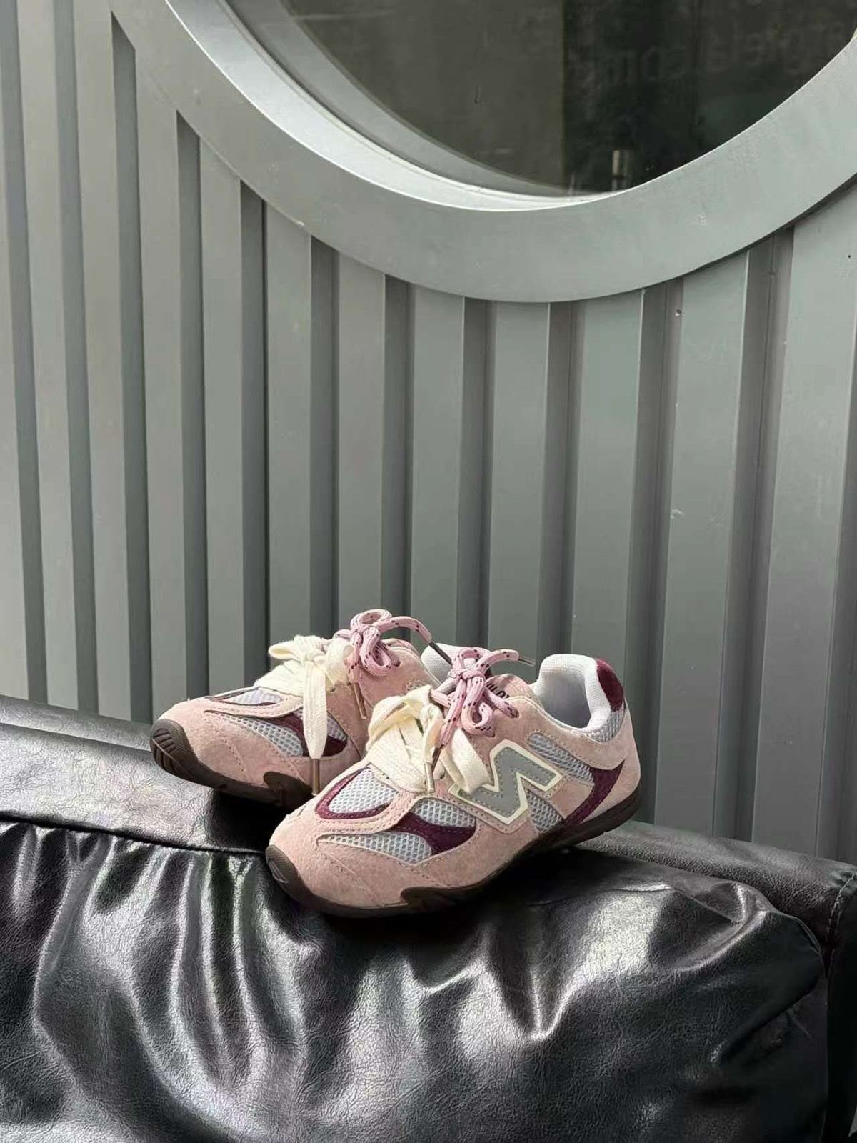 Miu Miu Kids Double Lace Sneakers