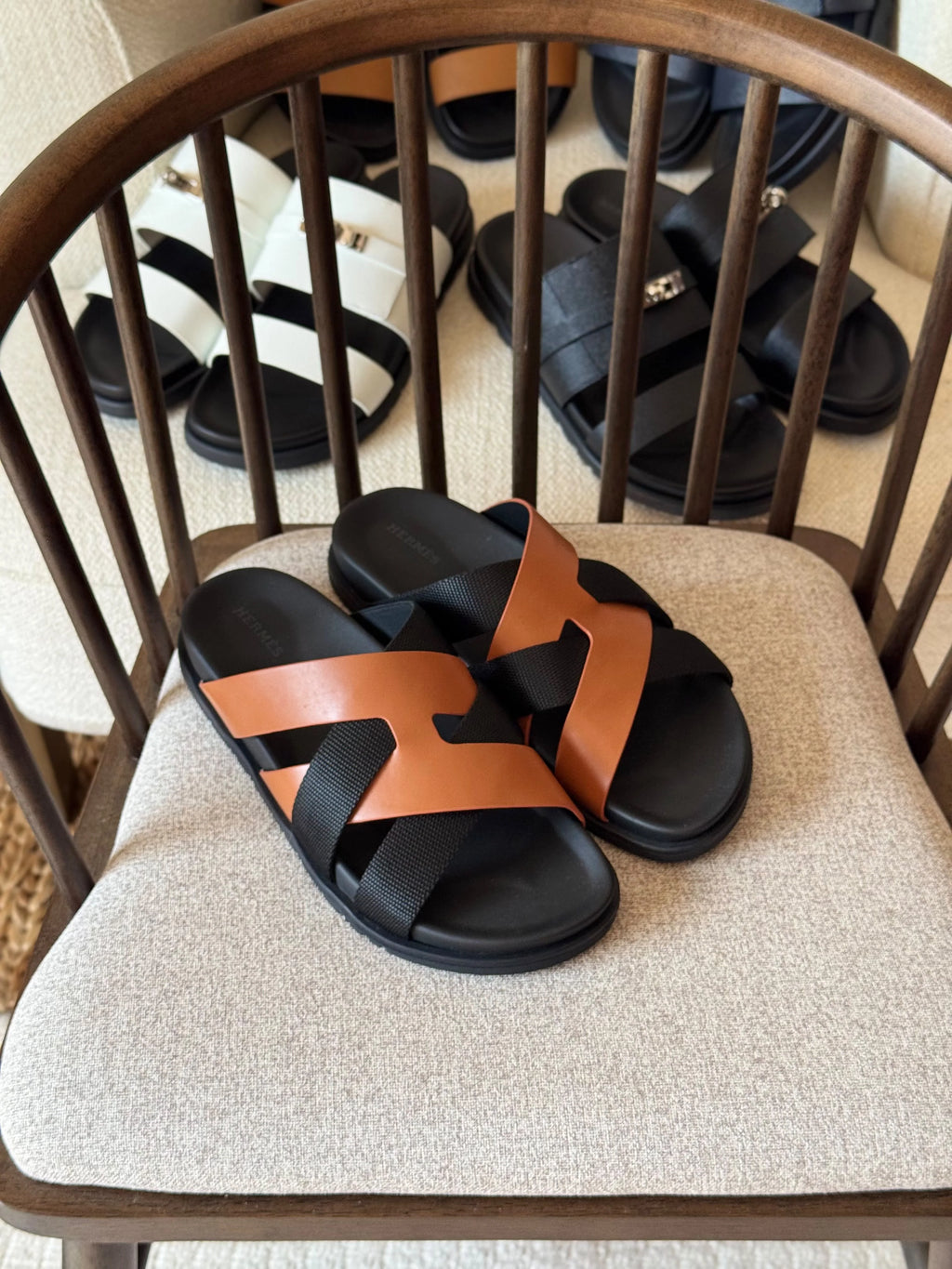 Hermes Kazimir Sandals