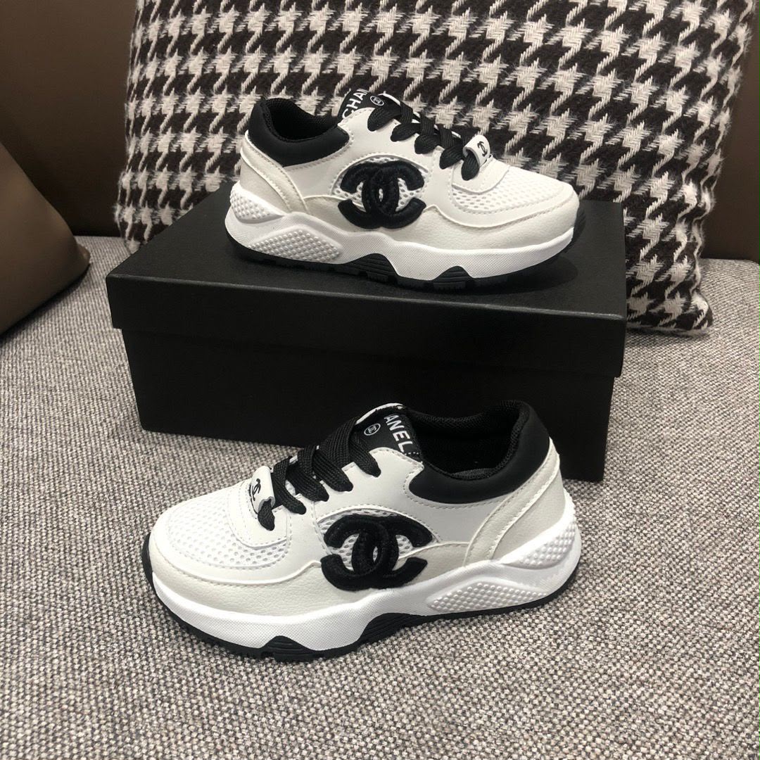 Chanel Kids Chunky CC Sneakers