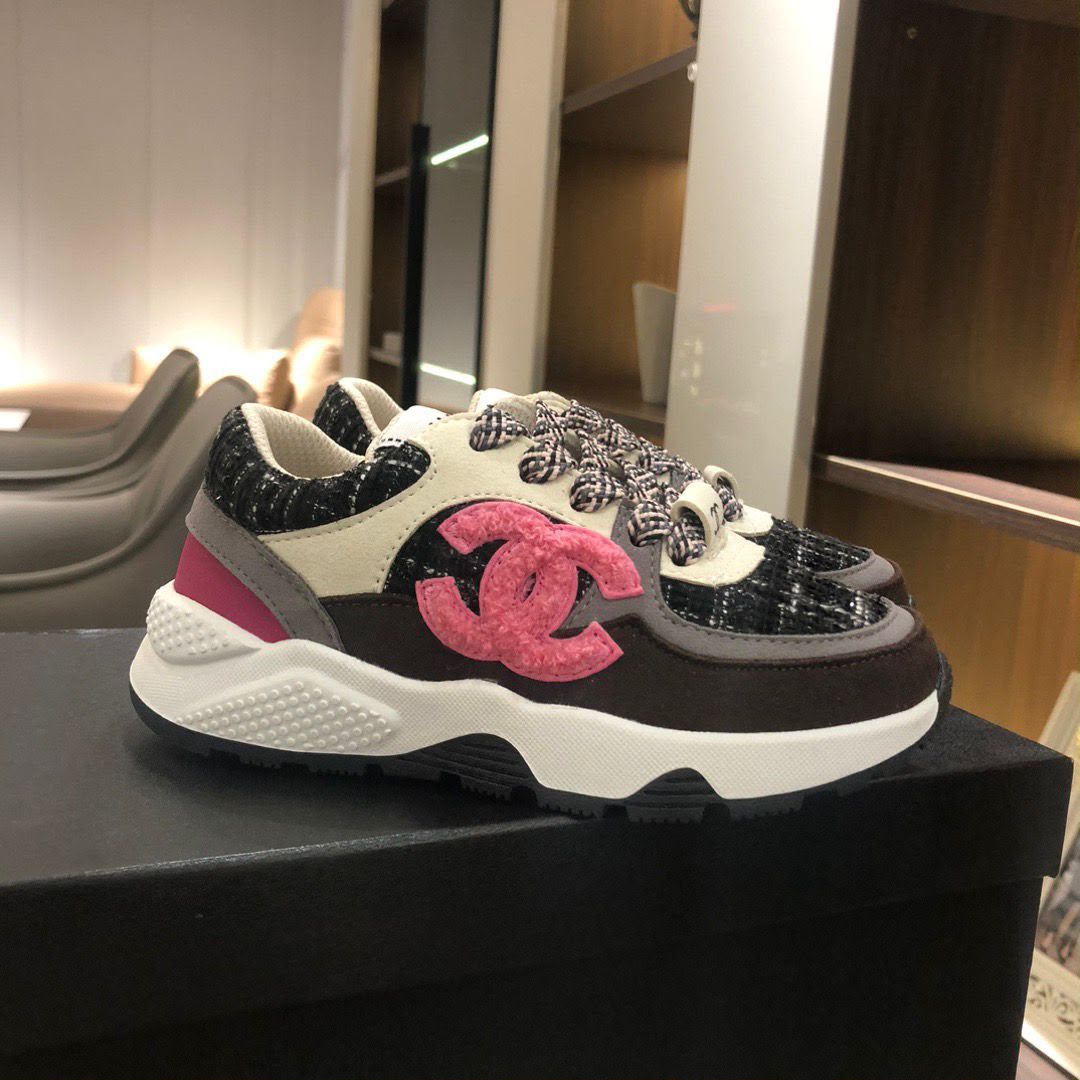 Chanel Kids Chunky CC Sneakers