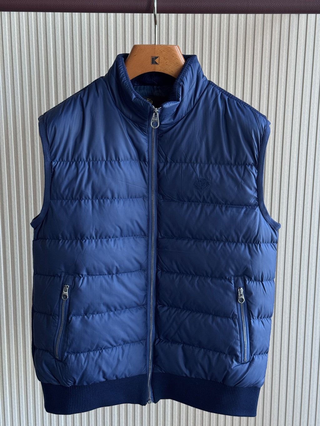 Loro Piana Navy Hybrid Vest