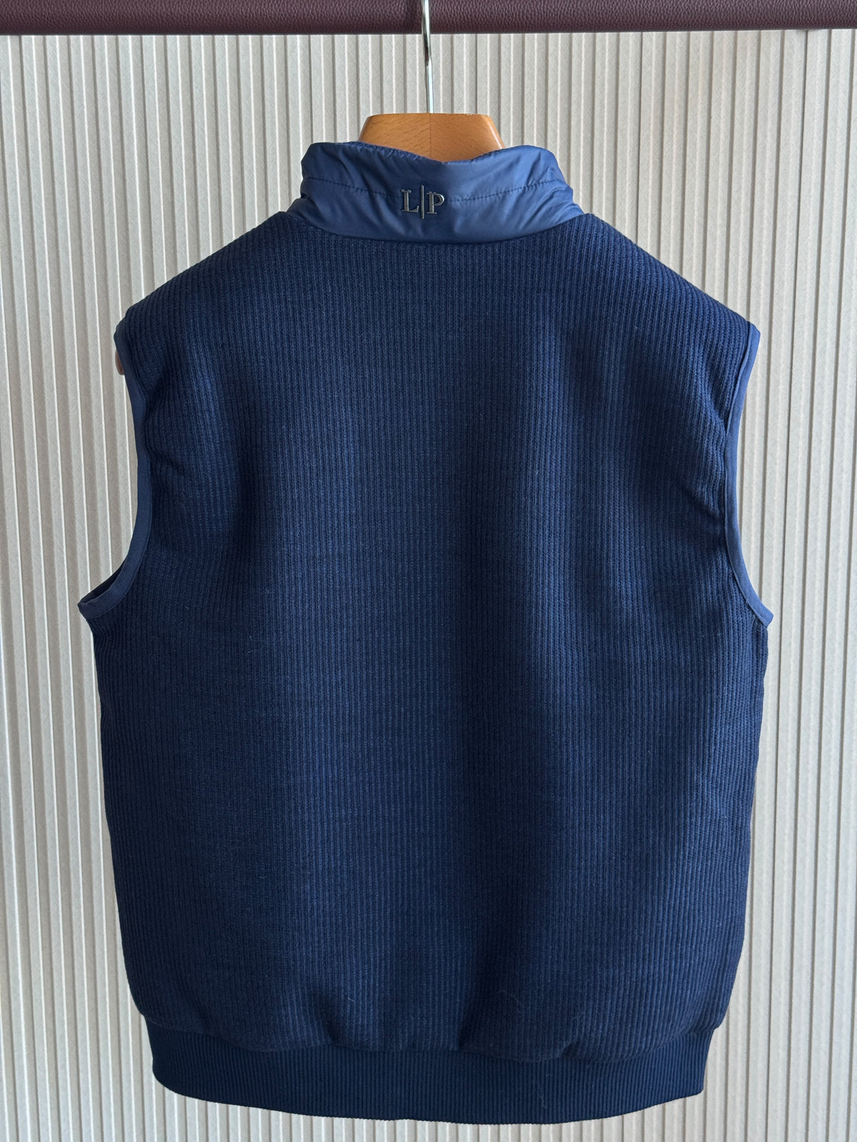Loro Piana Navy Hybrid Vest