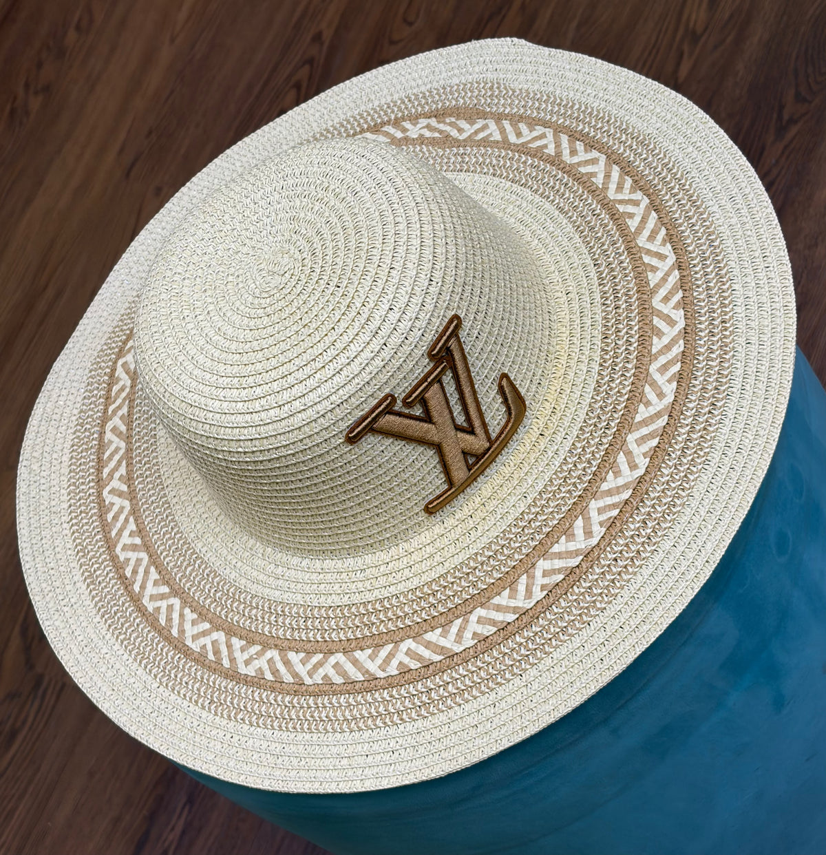 Louis Vuitton Monogram Straw Hat