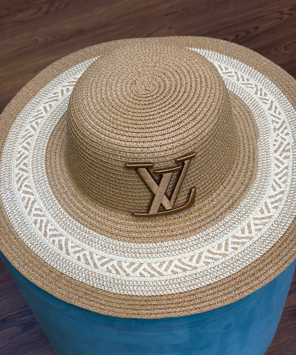 Louis Vuitton Monogram Straw Hat