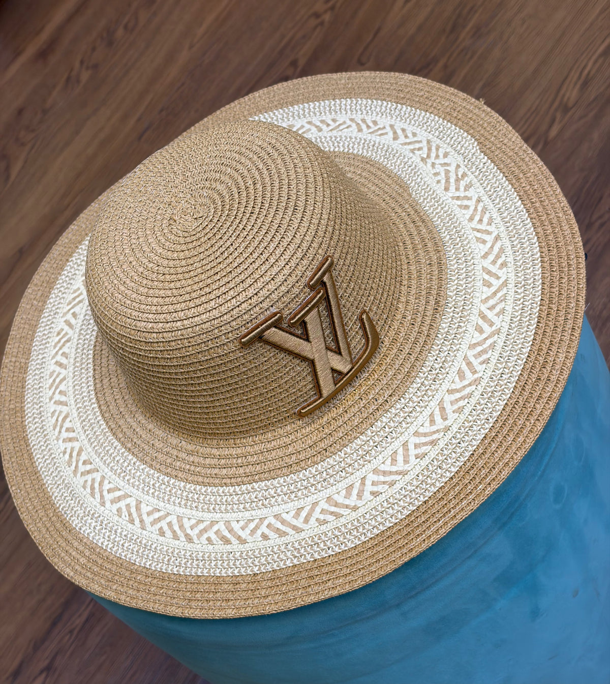 Louis Vuitton Monogram Straw Hat