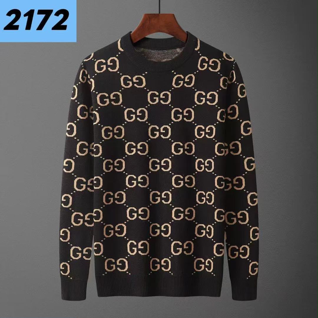 Prada Small Chest Logo Crew Neck Sweater