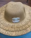 CHANEL Fringed Straw Hat