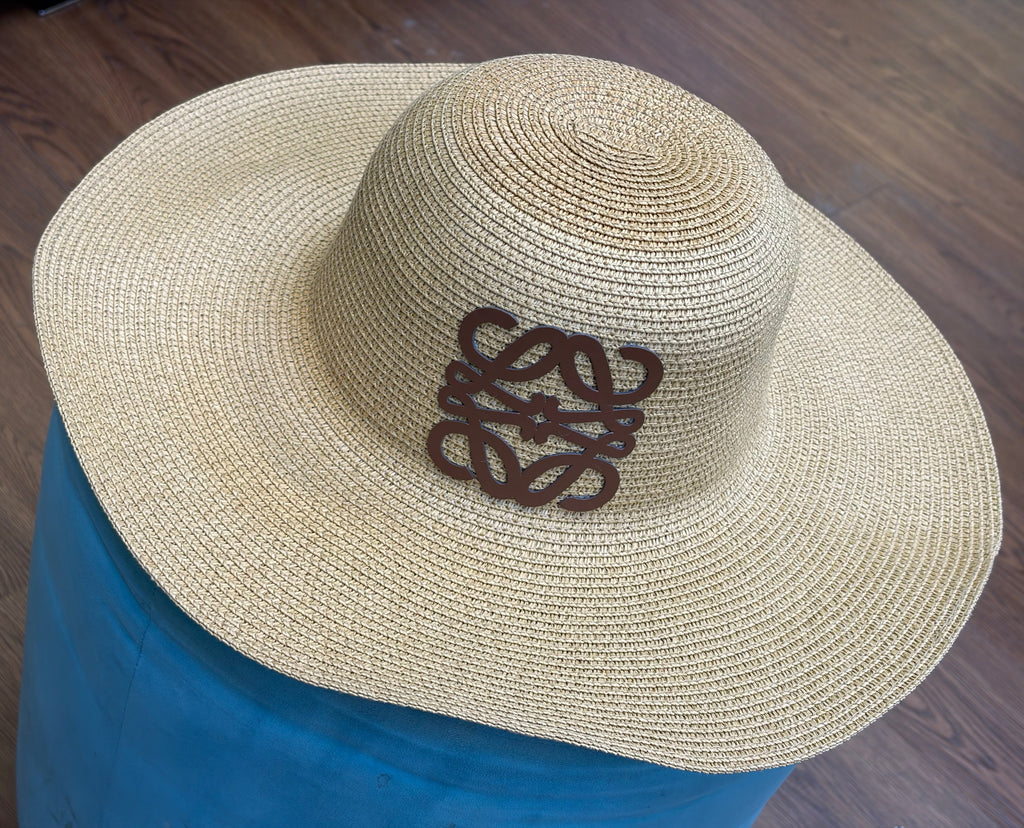 LOEWE Anagram Straw Hat