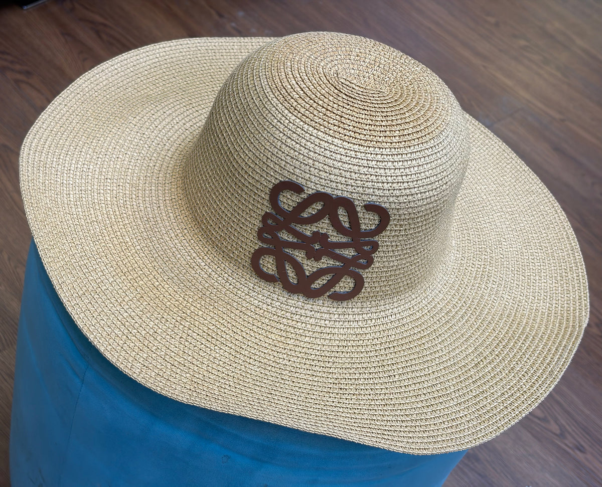 LOEWE Anagram Straw Hat