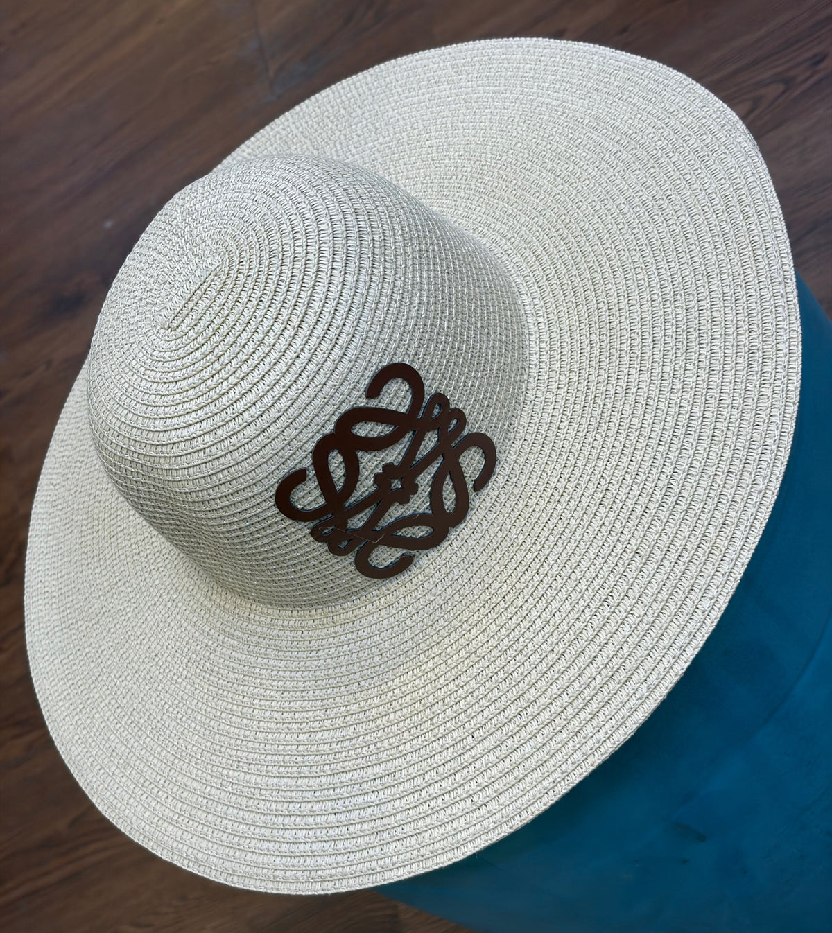 LOEWE Anagram Straw Hat