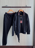 Loro Piana Striped Collar Jacket and Trouser Set
