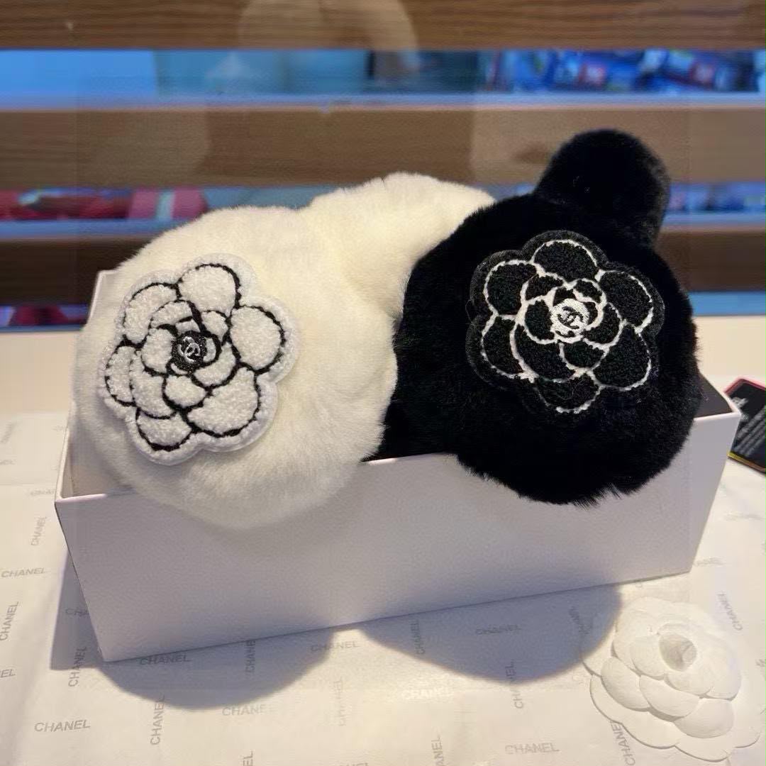 CHANEL Camellia Earmuffs
