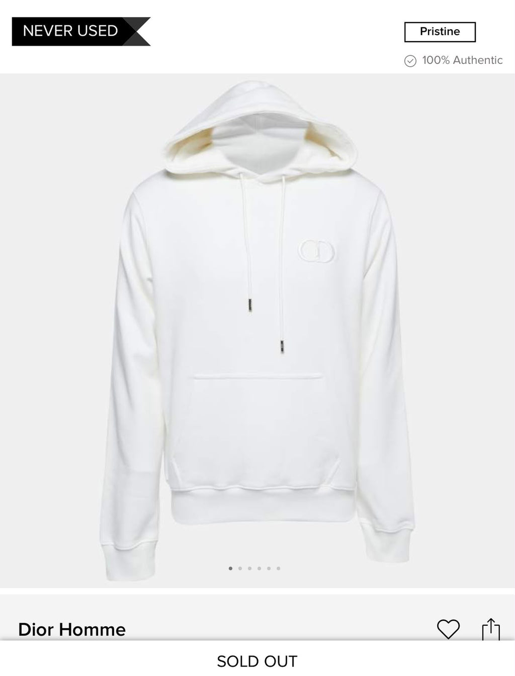Dior CD Logo Pullover Hoodie