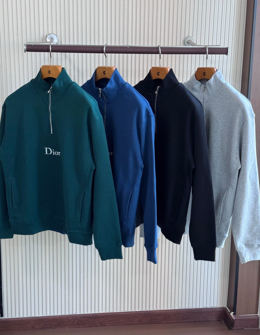 Dior Half Zip Sweatshirt