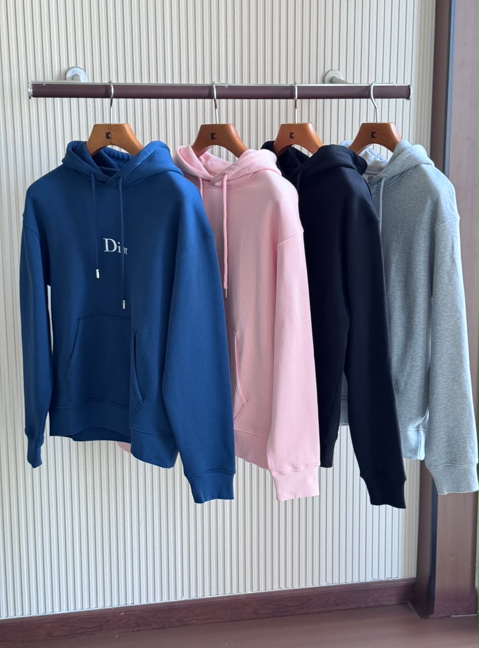 Dior Lettered Pullover Hoodie