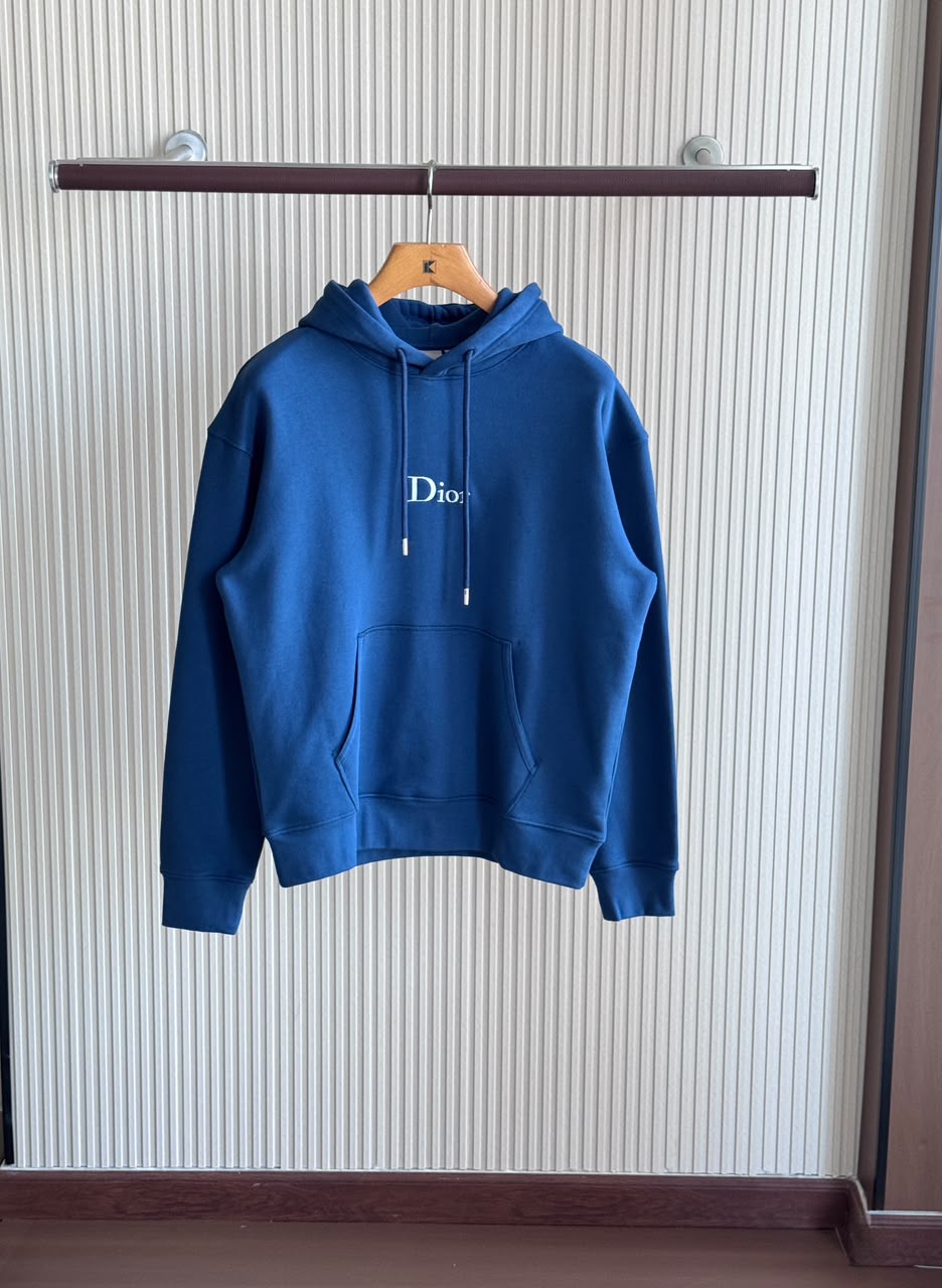 Dior Lettered Pullover Hoodie