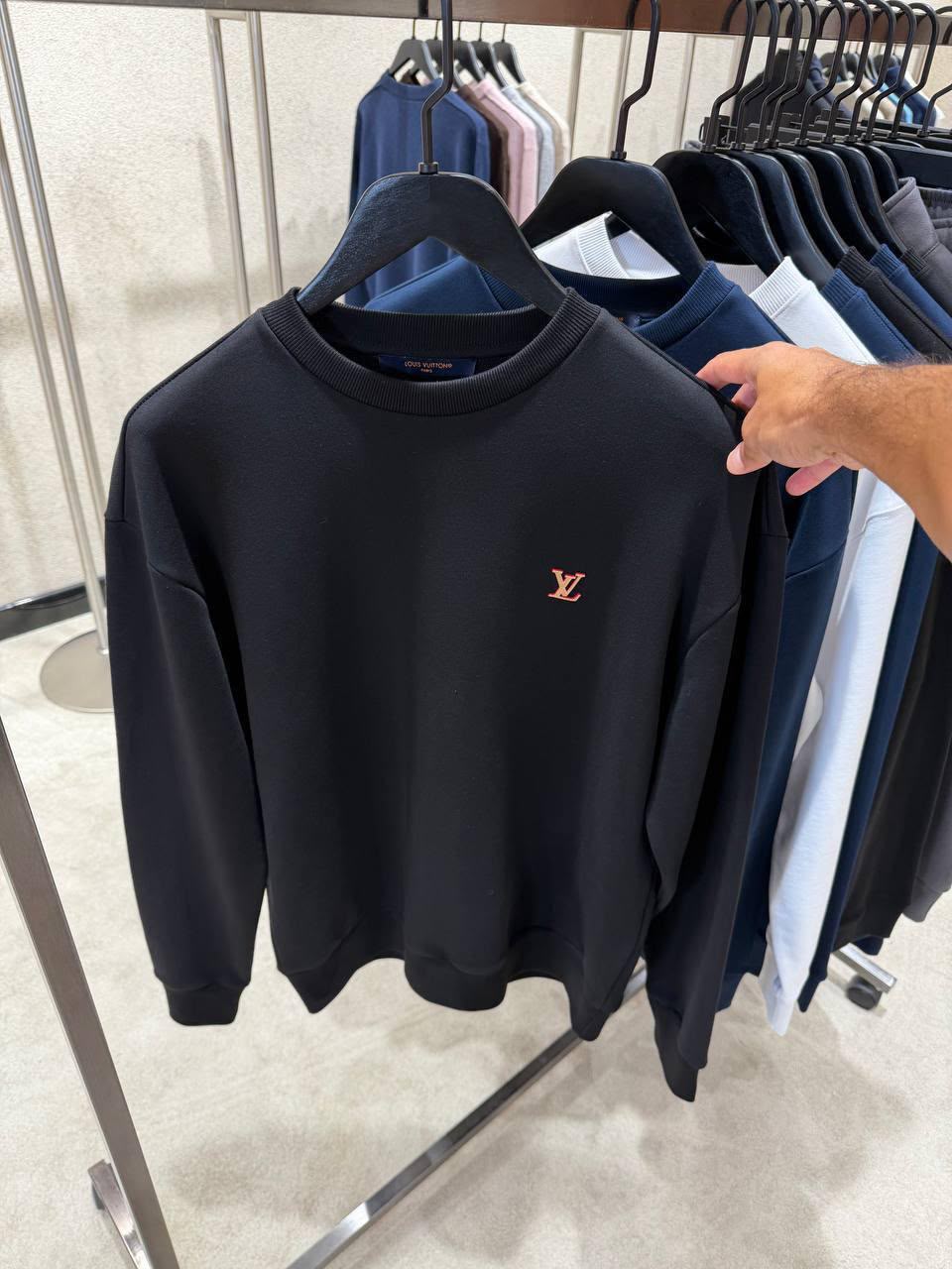 LV Small Logo Crewneck