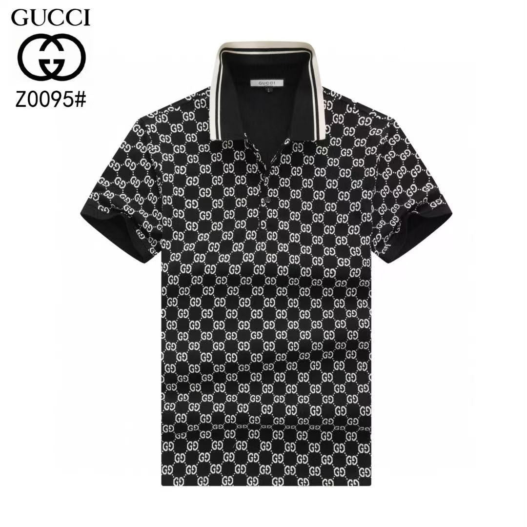 Gucci All Over GG Short Sleeve Polo