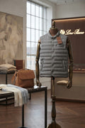 Loro Piana Snap Front Quilted Vest