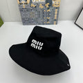 Miu Miu Woven Bucket Hat
