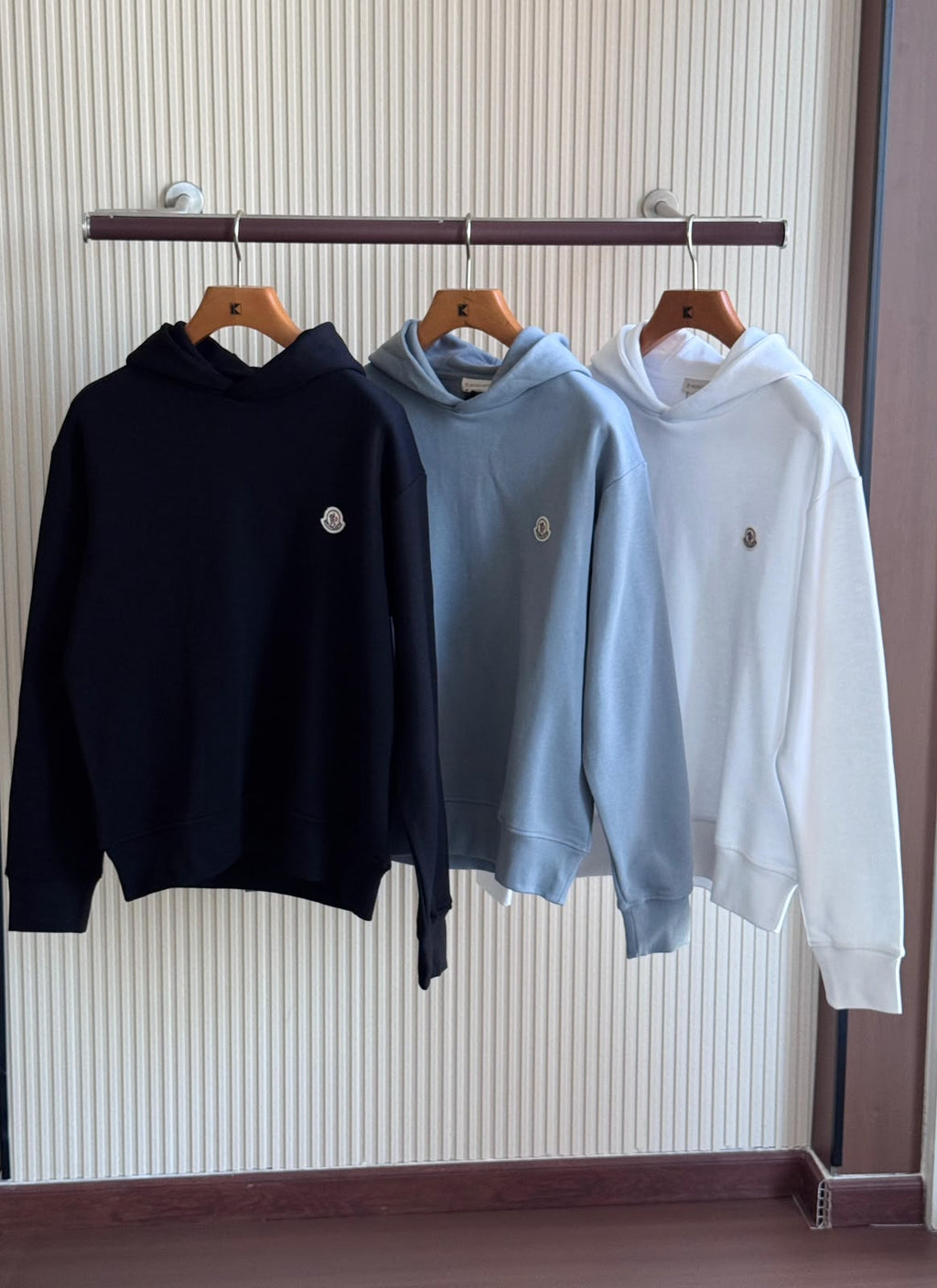 MONCLER Small Logo Pullover Hoodie