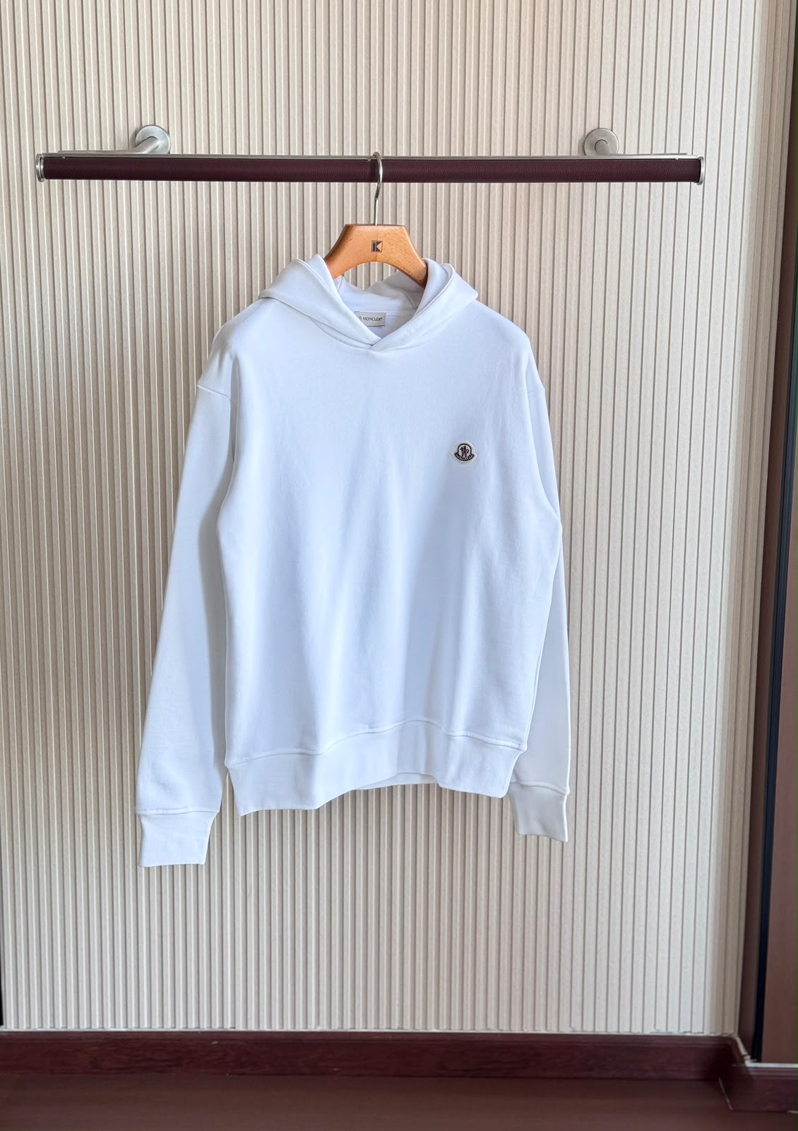 MONCLER Small Logo Pullover Hoodie