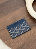 Goyard Pattern Card Holder