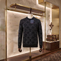LV All Over Monogram Crew Neck Sweater