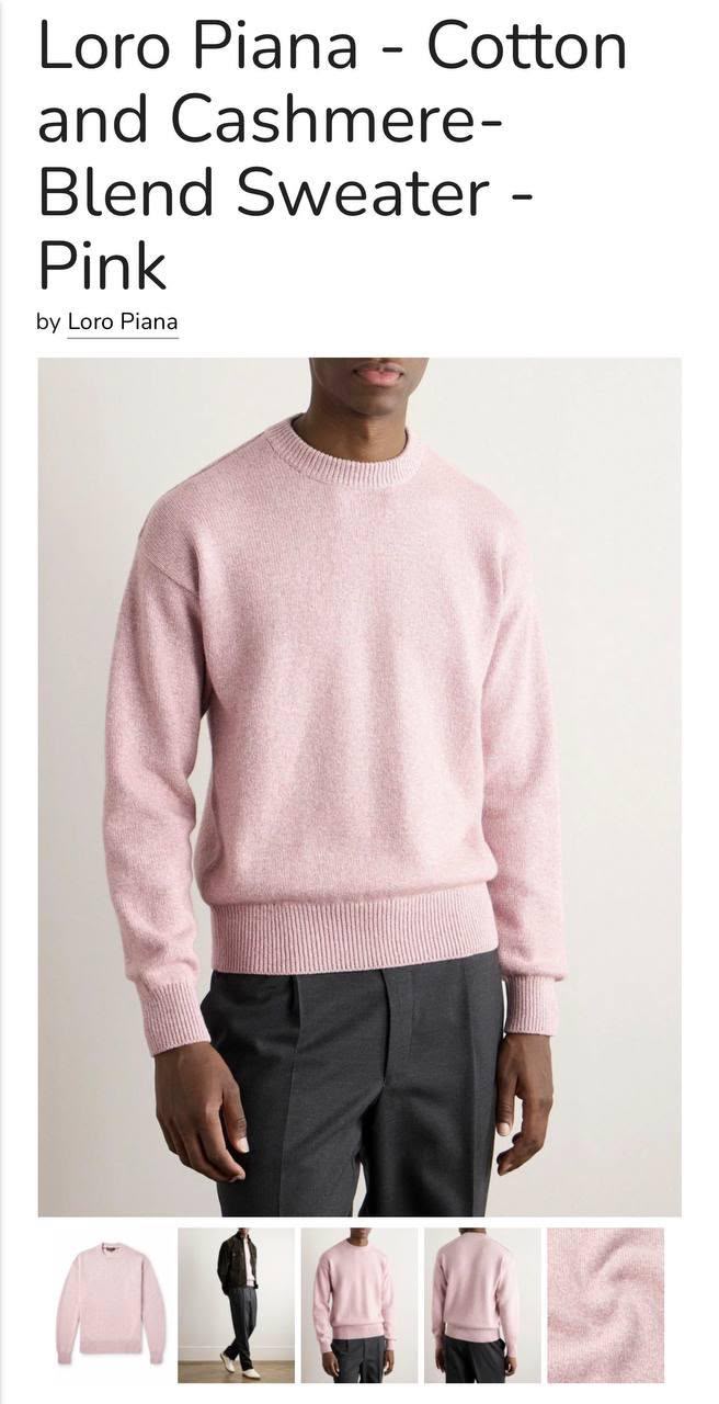 Loro Piana Knit Crewneck Pullover