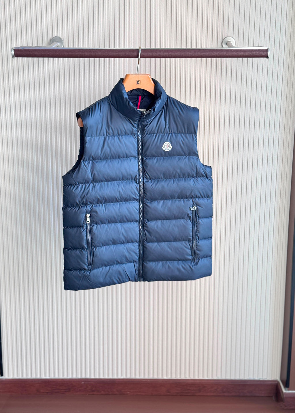 MONCLER Stand Collar Puffer Vest
