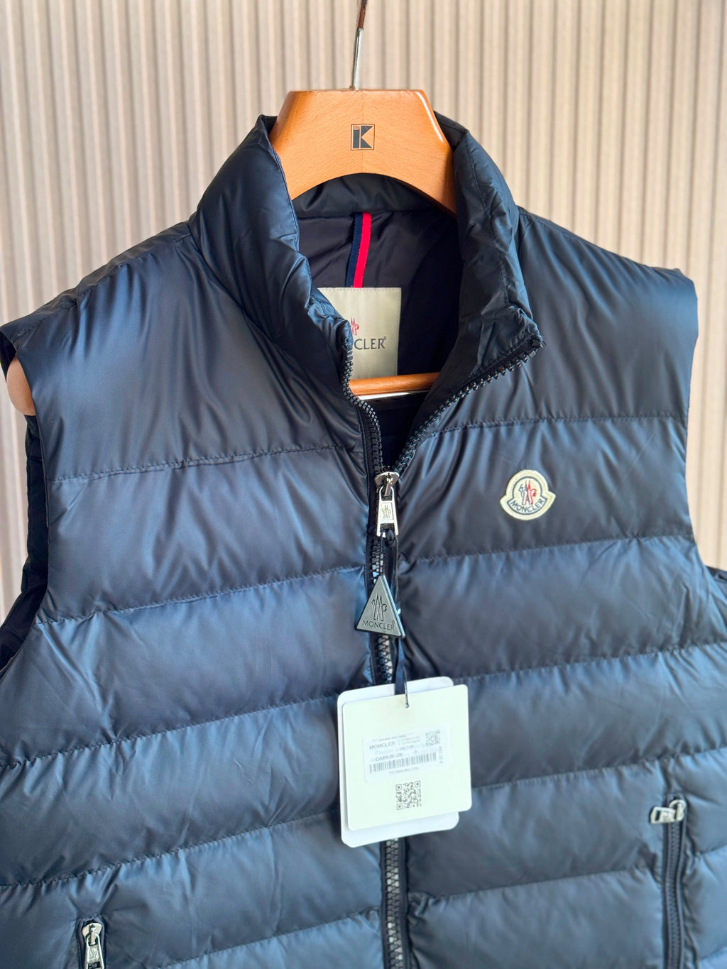 MONCLER Stand Collar Puffer Vest
