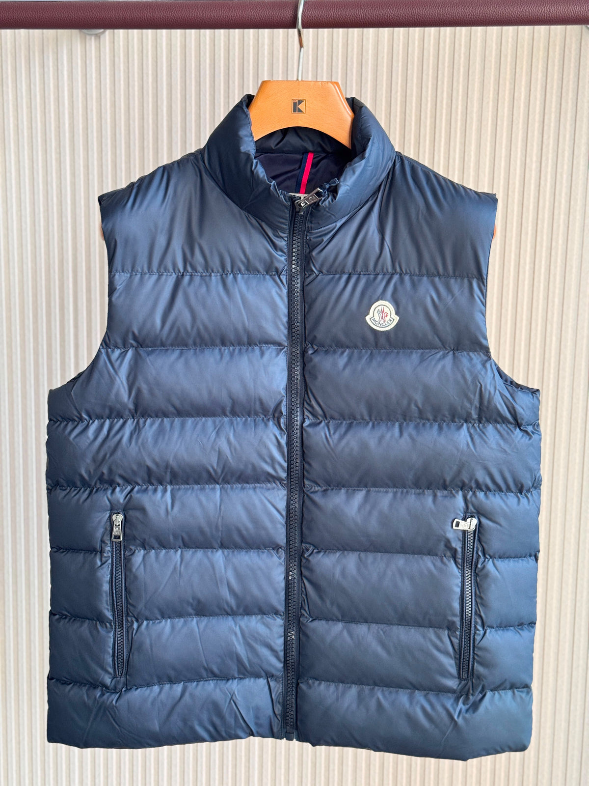 MONCLER Stand Collar Puffer Vest