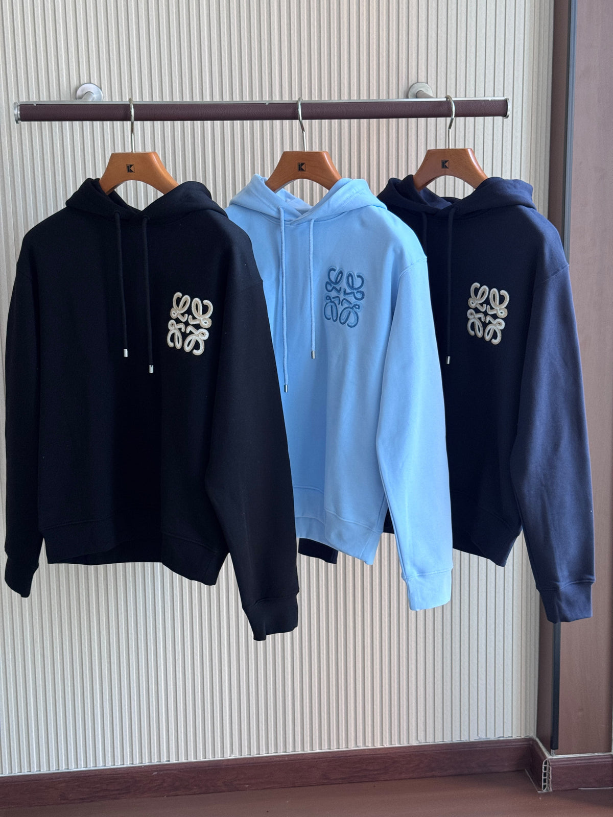 LOEWE Drawstring Anagram Hoodie