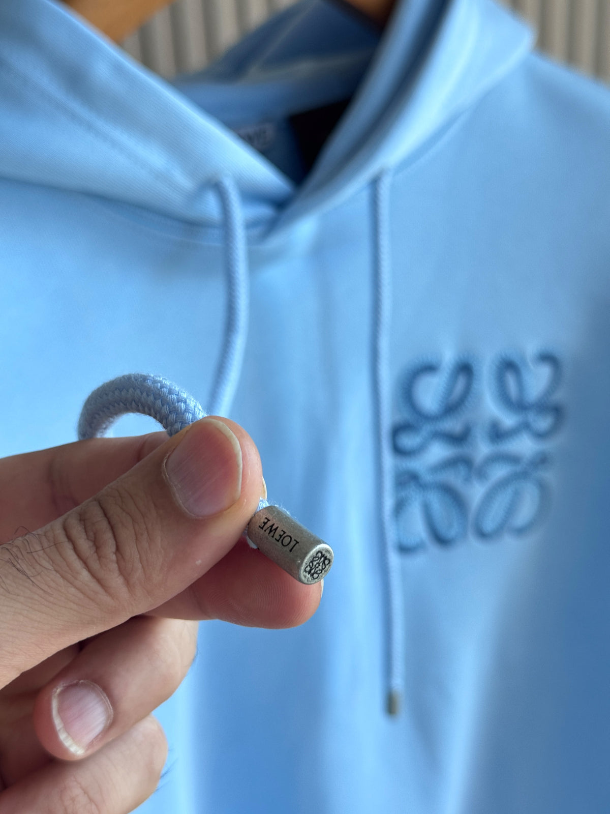 LOEWE Drawstring Anagram Hoodie