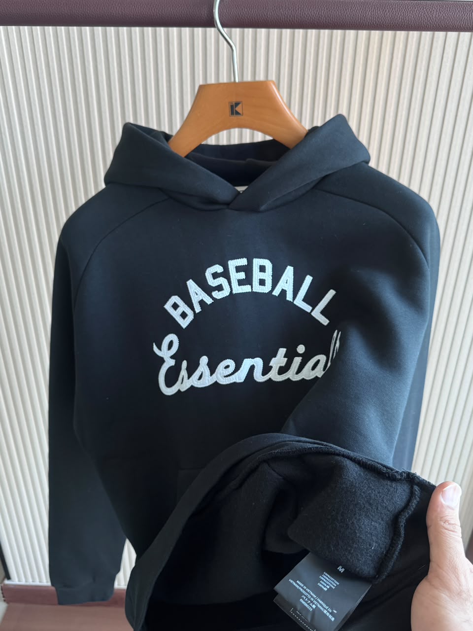Fear of God Essentials Baseball Hoodie